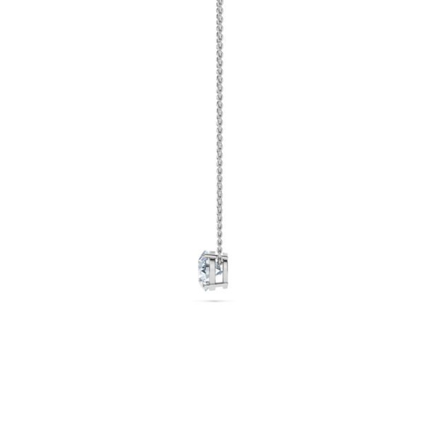 Solitaire Lab-Grown Diamond Necklace Owolite 1